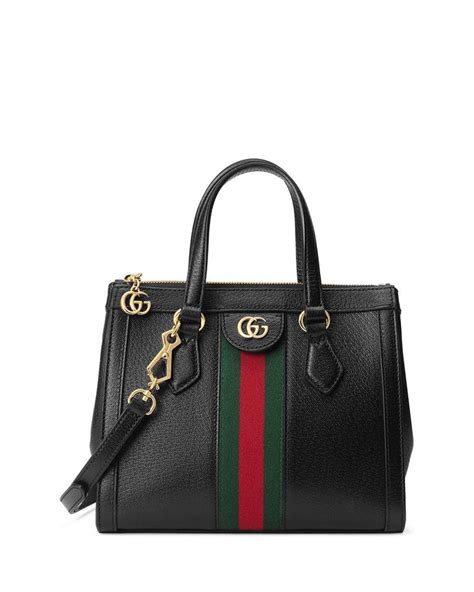 gucci small leather|gucci leather tote bag.